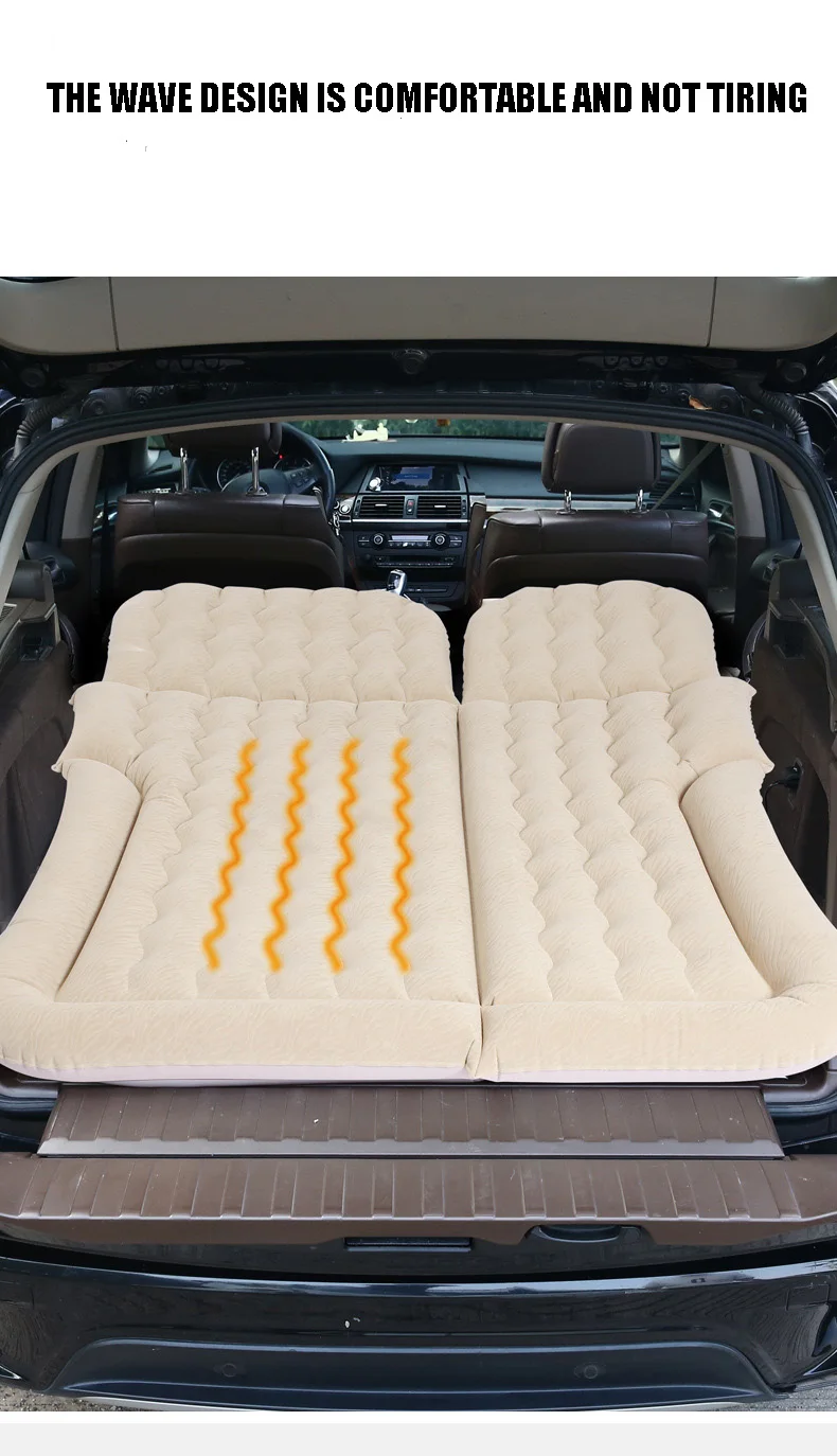 Car Travel Bed Dual Purpose Inflatable Bed Suv Offroad Sedan General Purpose