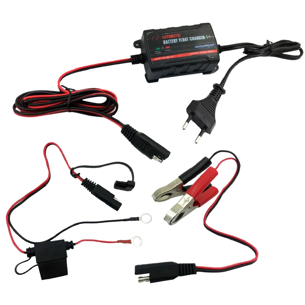 Car Motorcycle 6V 12V Automatic Battery Float Charger Maintainer - EU Plug |