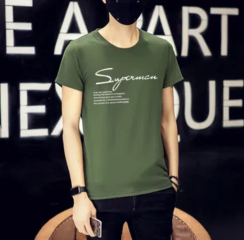 

newSummer new street letter characters print loose short-sleeved T-shirt 60.71