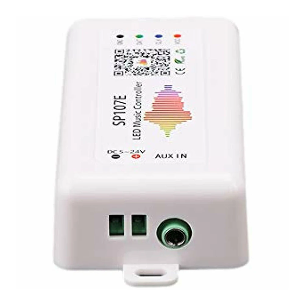 Adjustable DIY Professional Music Controller Multifunction Activated LED Strip Party High Compatibility Bluetooth Full Color