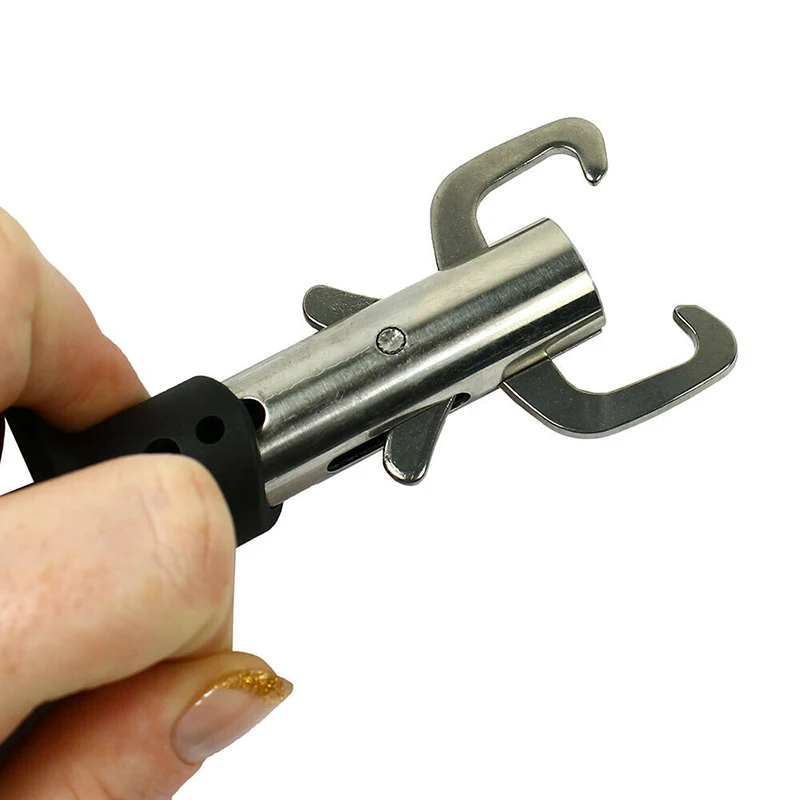 

Stainless Steel Fishing Controller Fish Gripper Lip Grabber Grip Hook Remover