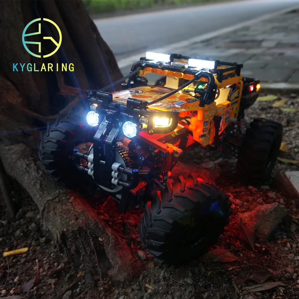 Kyglaring светодиодный комплект для Technic 42099 4x4 X-Treme внедорожника (не включает автомобиль)