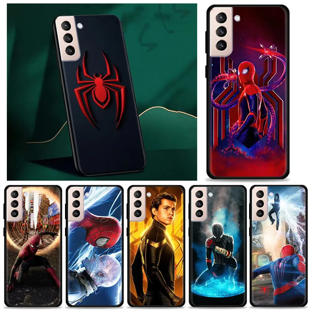 Силиконовый чехол для Samsung Galaxy S21 S20 Ultra S10 Plus Lite FE 5G S10e S9 S8 S7 Edge Marvel SpiderMan 3 No Way Home |