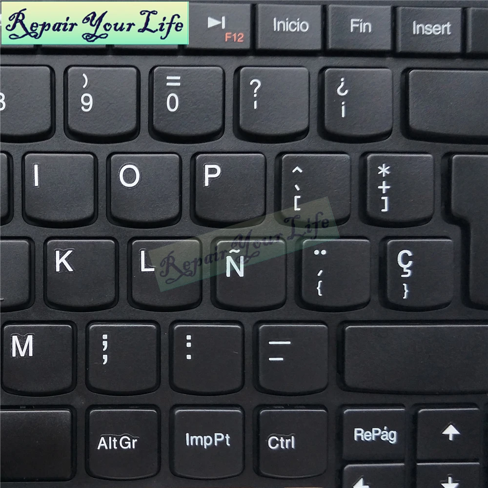 Клавиатура ноутбука SP Испанский для lenovo E430 0C02077 04Y0682 MP-11H36B0-3872W Подсветка Черный ноутбук