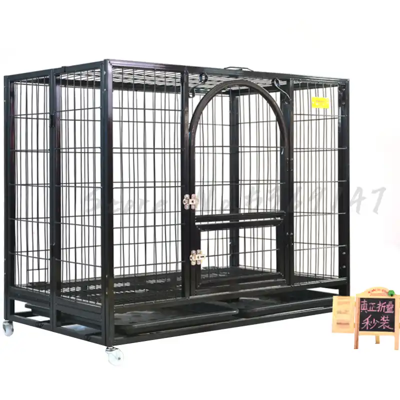 Kopek Kafesi Buyuk Katlanir Tuvalet Evrensel Kucuk Kapali Orta Pet Houses Kennels Pens Aliexpress