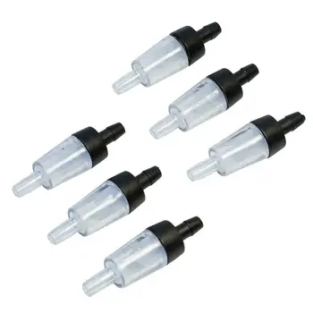 

Uniclife 6 Pcs Aquarium One Way Check Valves Non-return Air Pump Accessories for Fish Tank Black