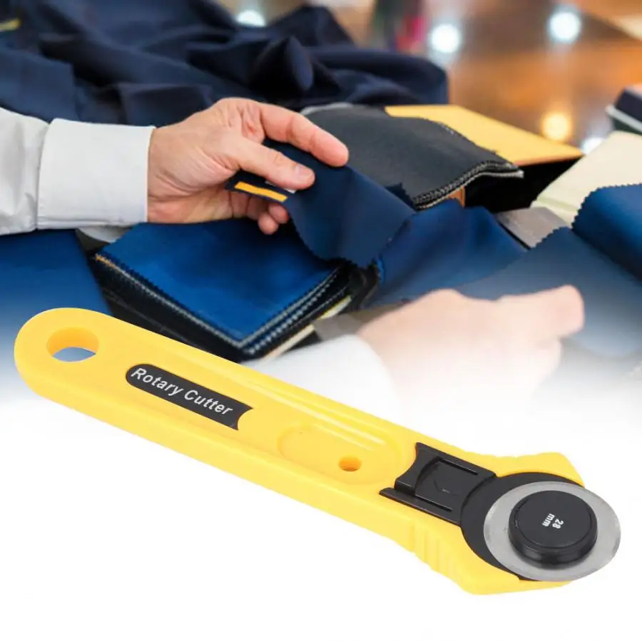 

28mm Roller Wheel Round Cutter Cloth Cutting Tool Hardware Accessory Hand Operated Tool