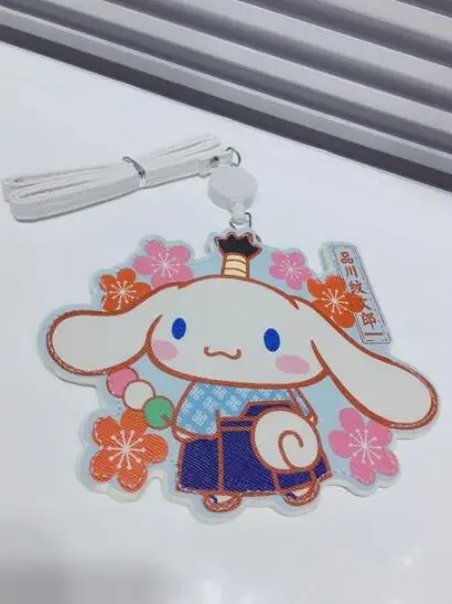 Мода Cinnamoroll Melody аниме плюшевый держатель для карт PU мультфильм Кредитные ID Сумки монета автобус карта кошелек девушки подарки на день рождения Новинка - Цвет: Золотой