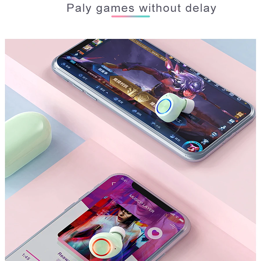 Беспроводные Bluetooth наушники tw60 tws fone de ouvido bluetooth 5 0 вкладыши гарнитура для xiaomi pk gt1
