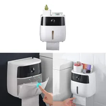 Держатель бумаги 4 в 1 Функция водонепроницаемый дизайн пилы для кухни, гостиной, комнат, ванных комнат, офиса 8,06*5,11*8,25''