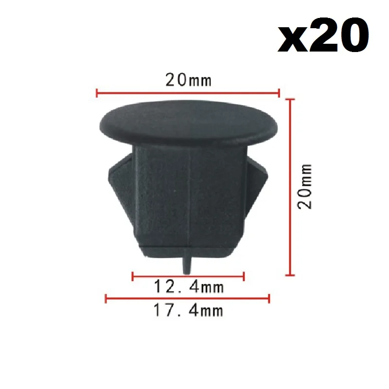 20 шт для VOLVO OEM 11-16 S60 крышка багажника Обшивка клип 30715711