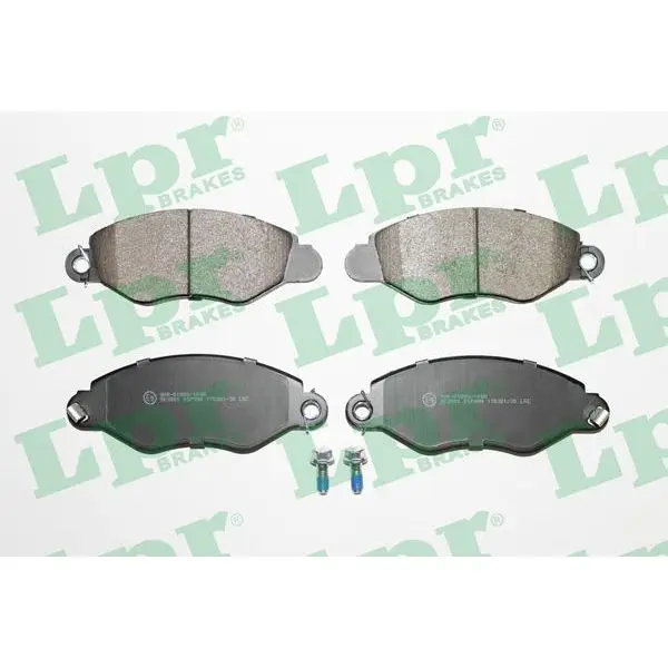 Колодки тормозные FORD TRANSIT 00-06 передние LPR 05P994
