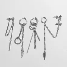 4 шт./компл. KPOP DNA корейский QUMORAIN Bangtan мальчики альбом V серьги гвоздики модные ювелирные аксессуары для мужчин и женская серьга