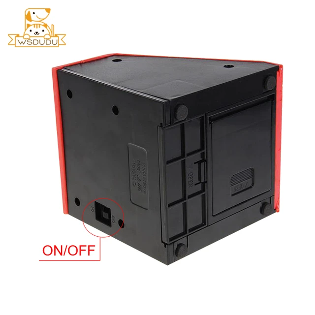 Vicces Face Bank Újdonságok Újdonság Játékok Intelligens Malacka Dobozok Eszik Érme Konténer Aranyos Arc Alak Pénztároló Mozgó Dekorációs Ajándékok - Image 4