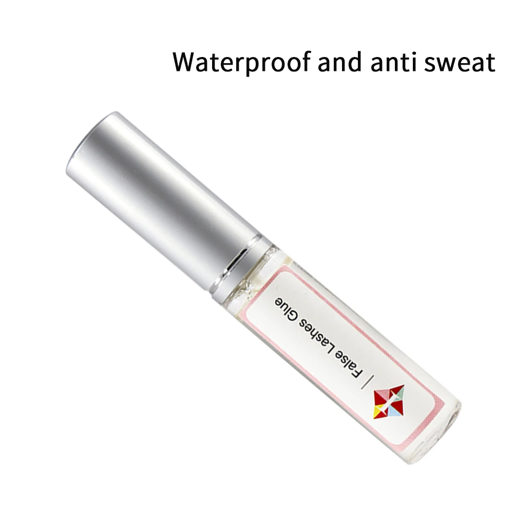 Professional Lightweight Cosmetic Practical Strong Adhesive Transparent Salon Long Lasting Waterproof Quick Dry Eyelash Glue