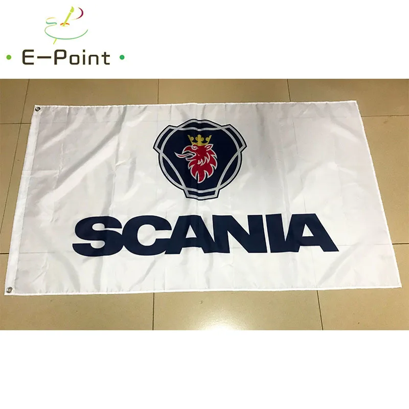 

Sweden Scania Car Flag 90*150cm Size Christmas Decorations for Home and Garden