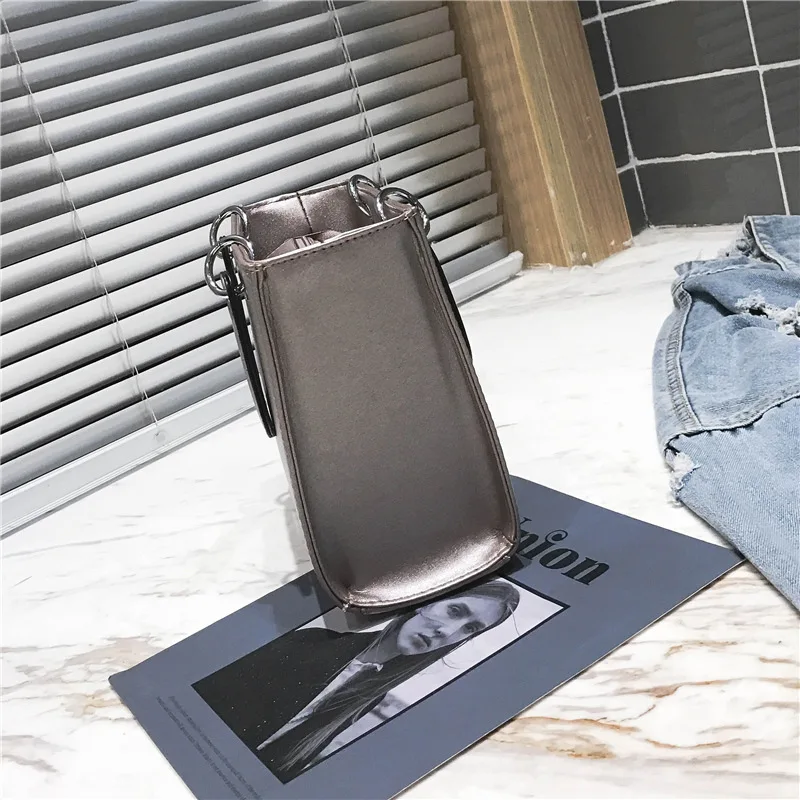

Korean-style Stereo Stereotypes Spray-print Square Sling Bag Hippo Printed Little Monster Shoulder Oblique Handbag