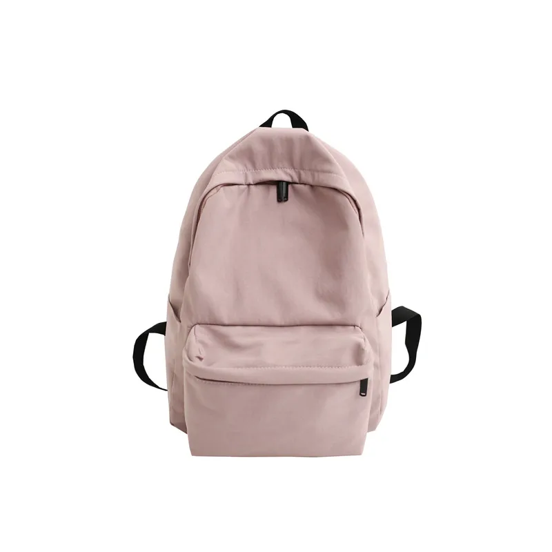 Водонепроницаемый нейлоновый женский рюкзак в японском стиле, однотонные рюкзаки Mochila Feminina Mujer, дорожная сумка для девочек-подростков, школьный рюкзак - Цвет: FB-46