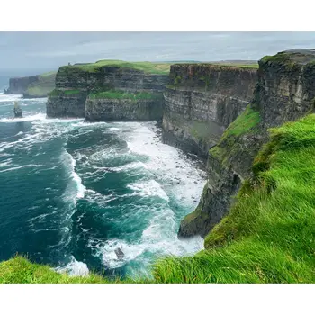 

Gatyztory DIY Painting By Numbers Frame Handpainted Seawater Oil Painting Canvas Colouring Artwork Wall Decor 60x75cm