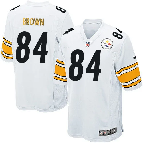 AS PICTURE Сшитый мужской Питтсбург Антоний коричневый JuJu Smith-Schuster Ben Roethlisberger T.J. Ватт Алехандро виллануева Le'Veon Bell Джерси - Цвет: AS PICTURE