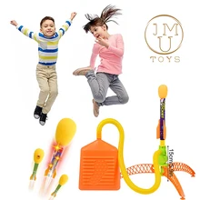 JMU +пена ракета пусковая установка модель воздух насос ракета ребенок спорт игрушки рождество подарок дети игрушки открытый игрушки