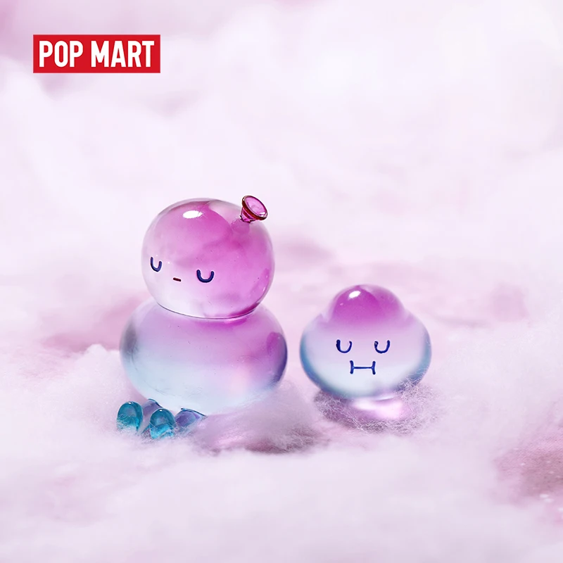Pop mart bobo e coco série básica pop arttoys figura ação caixa cega kawaii brinquedo doce bonito presente crianças brinquedo