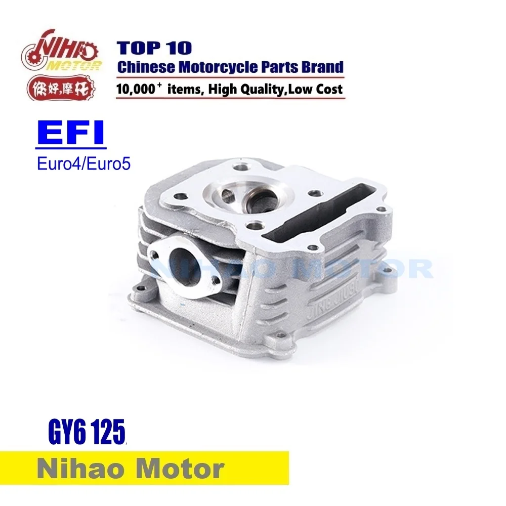 EF18 Scooter EFI kits Engine Parts Fuel injection cylinder head GY6 125 EEC EURO4 Chinese