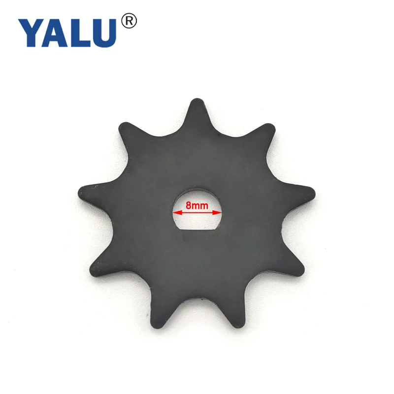 #410 9T Electric Razor Scooter Sprocket Gear E300 Chain Drive Ebike Unite Motor MY1016 Pinion for #410 1/2\ #410 9T Electric Razor Scooter Sprocket Gear E300 Chain Drive Ebike Unite Motor MY1016 Pinion for #410 1/2\