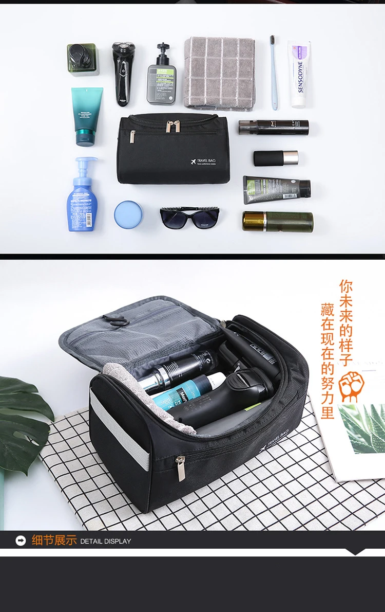 Ezinize.life- Mens Travel Toiletry Bag,Male Toiletries Bag