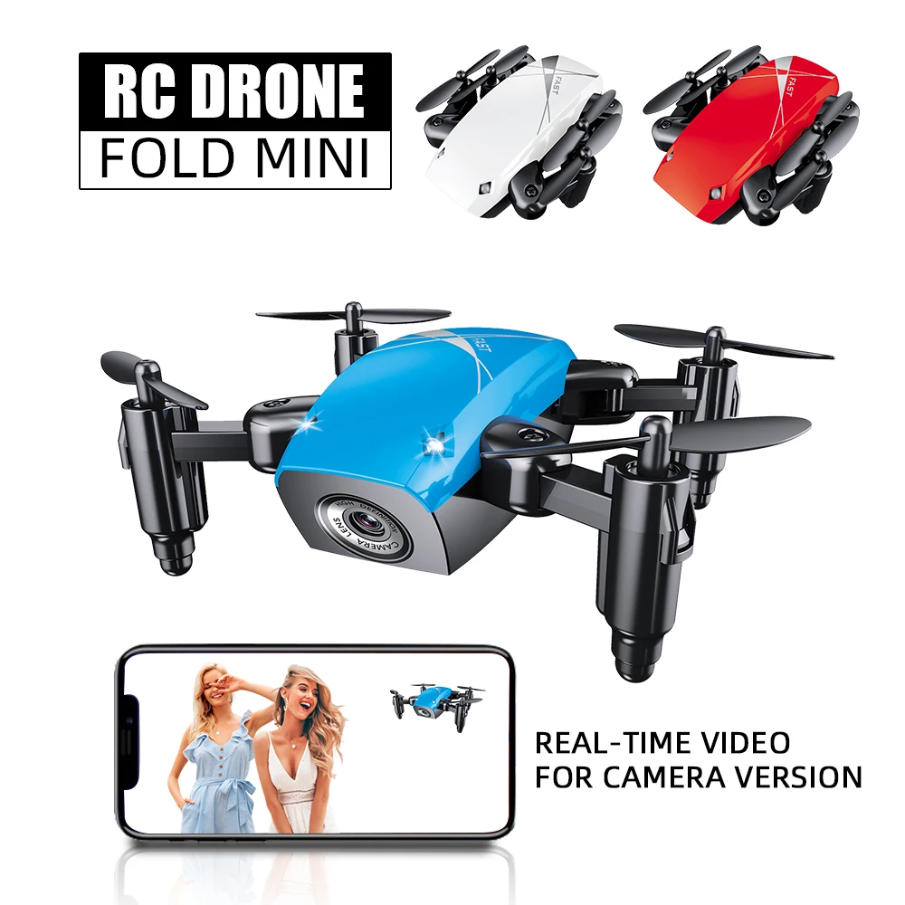 S9HW Mini Drone With Camera S9 No Foldable RC Helicopter Altitude Hold Quadcopter WiFi FPV Micro Pocket Dron Boy Toys PK KK8