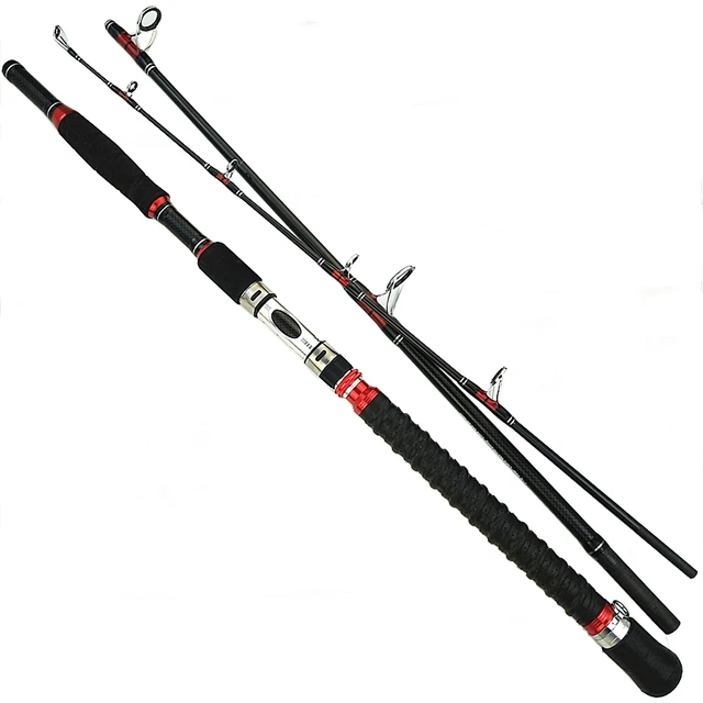 1.8/2.1m 7 feet XH Strong Trolling Rod Spinning carbon hard fast seawater  surf fishing