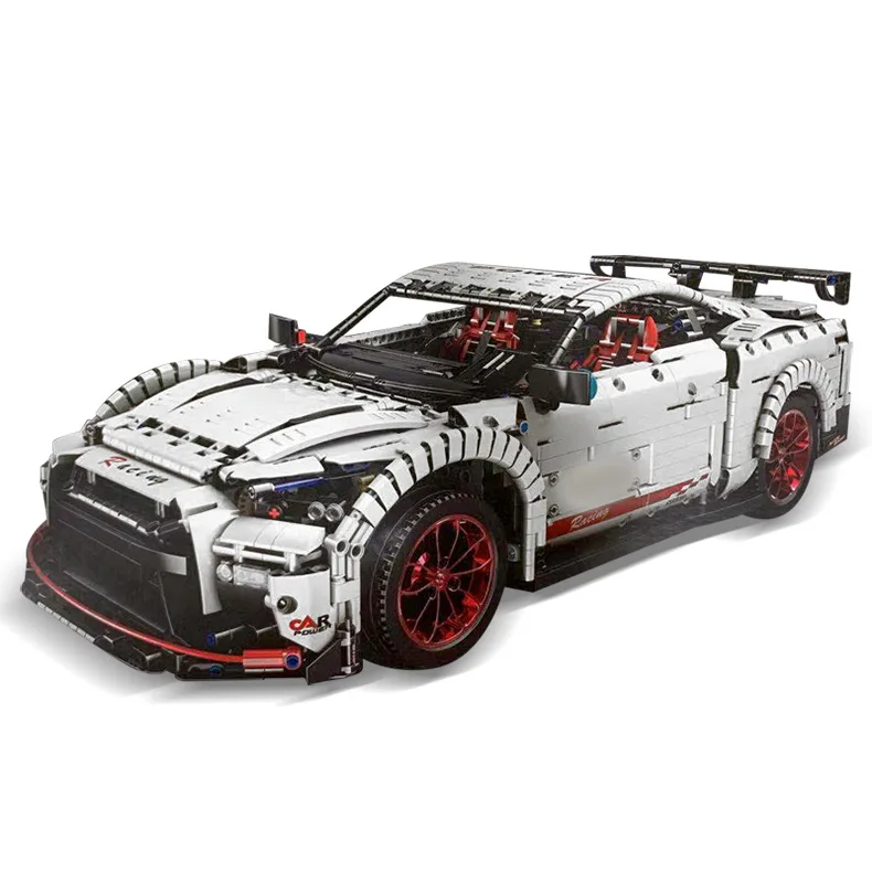 Technic Nissan GTR GT3 скоростной гоночный спортивный автомобиль набор автомобилей совместимые строительные блоки кирпичи модель игрушки Moc 25326