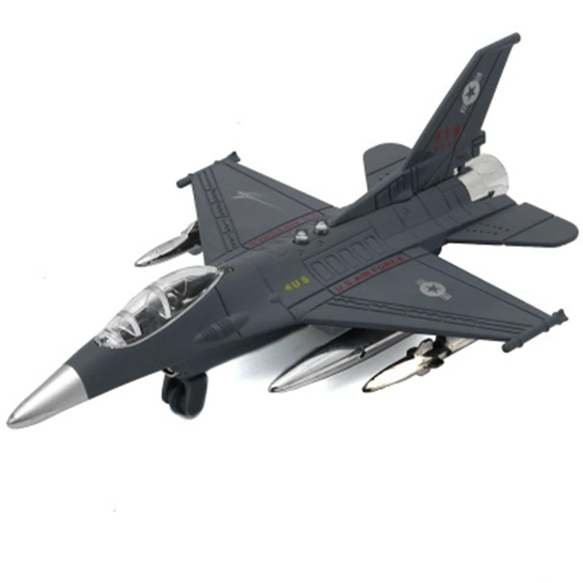 

Американский F16 ОСА сплава Истребитель модель Back to светильник моделирование звуковые эффекты выпечка украшения детские игрушки подарки на день рождения