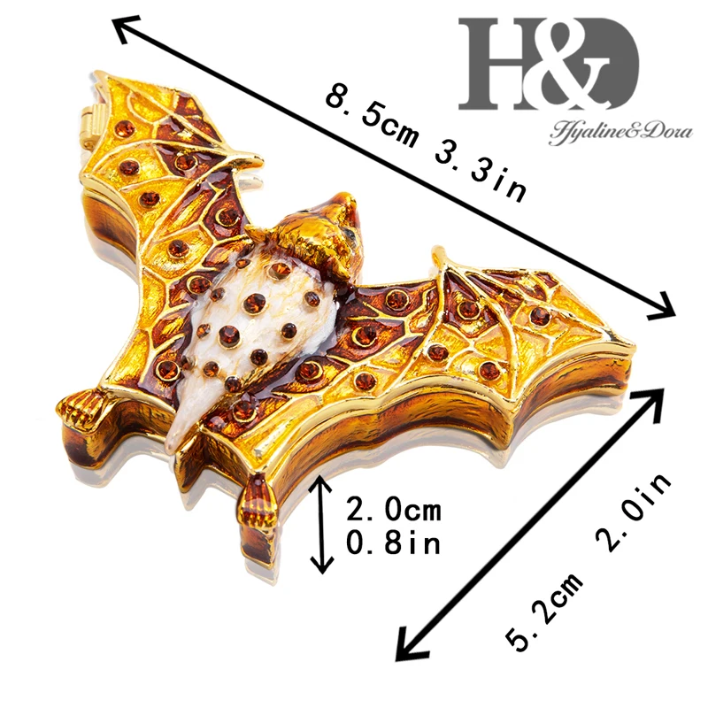 H& D статуэтка в форме ящерицы, безделушки, коробки, кольцо, держатель, шарнирное животное, ювелирные изделия, коллекционная коробка, Рождественское украшение, украшение для дома