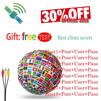 

2020 Best CCCam Spain Cline for 2year Europe Germany Poland France Satellite receiver 4k 8lines Freesat CCCam Server receptor