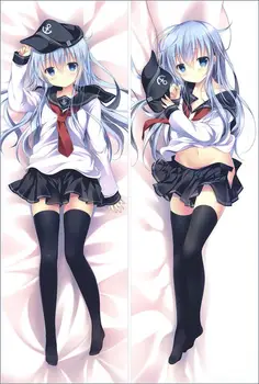 

Anime Kantai Collection Dakimakura Cover kancolle Kirishima & Taihou Characters Shimakaze & Zuikaku Bolster Case Hugs Pillowcase