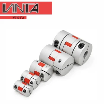 

1pcs shaft coupling couple casal motor shaft adapter cardan coupler Flexible Spider plum CNC Motor Jaw 3/4/5/6/6.35/7/8/10mm LM-