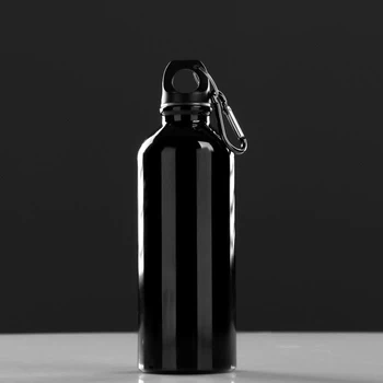 

Tourist flask "Classic" with carbine, 500 ml, black, 6.5x21 cm 1164304
