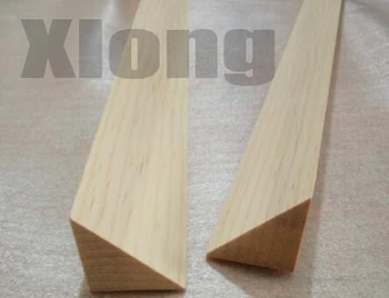 

5pcs 30*300mm Isosceles Right-angled Triangle Wooden Strip Diy Handmade Model Material Shooting Props Decoration Pine Strip
