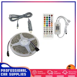 Bandes lumineuses LED flexibles, pour la décoration de la pièce, musique, lumières décoratives avec télécommande RV 