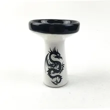 Табак для кальяна, чашка дракон, черная керамическая чаша для курения для кальяна, аксессуары для кальяна