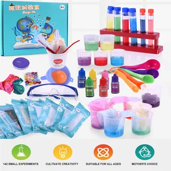 

Children's Diy Science Experiment Toy Set Handmade Science Experiment Kits 10ml Invention Diy Train Brain Skills Toy Set Test
