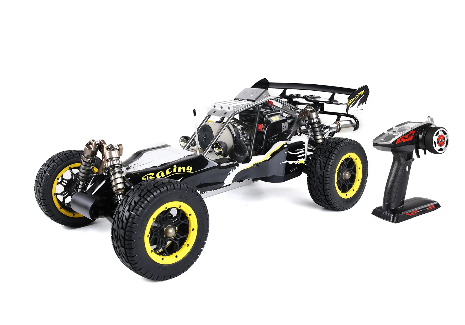 BAHA5S01 ROFUN ROVAN BAHA5S 1:5 Petrol машину 45cc двух-удар четырехточечный фиксированный бензиновый двигатель - Цвет: BAHA5S01