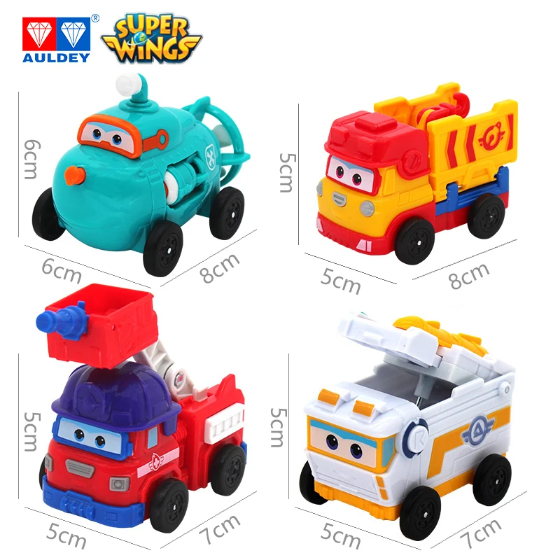 Супер Крылья AULDEY новейшие мини фигурки WILLY/SPARKY/REMI/ROVER игрушка трансформер подарок