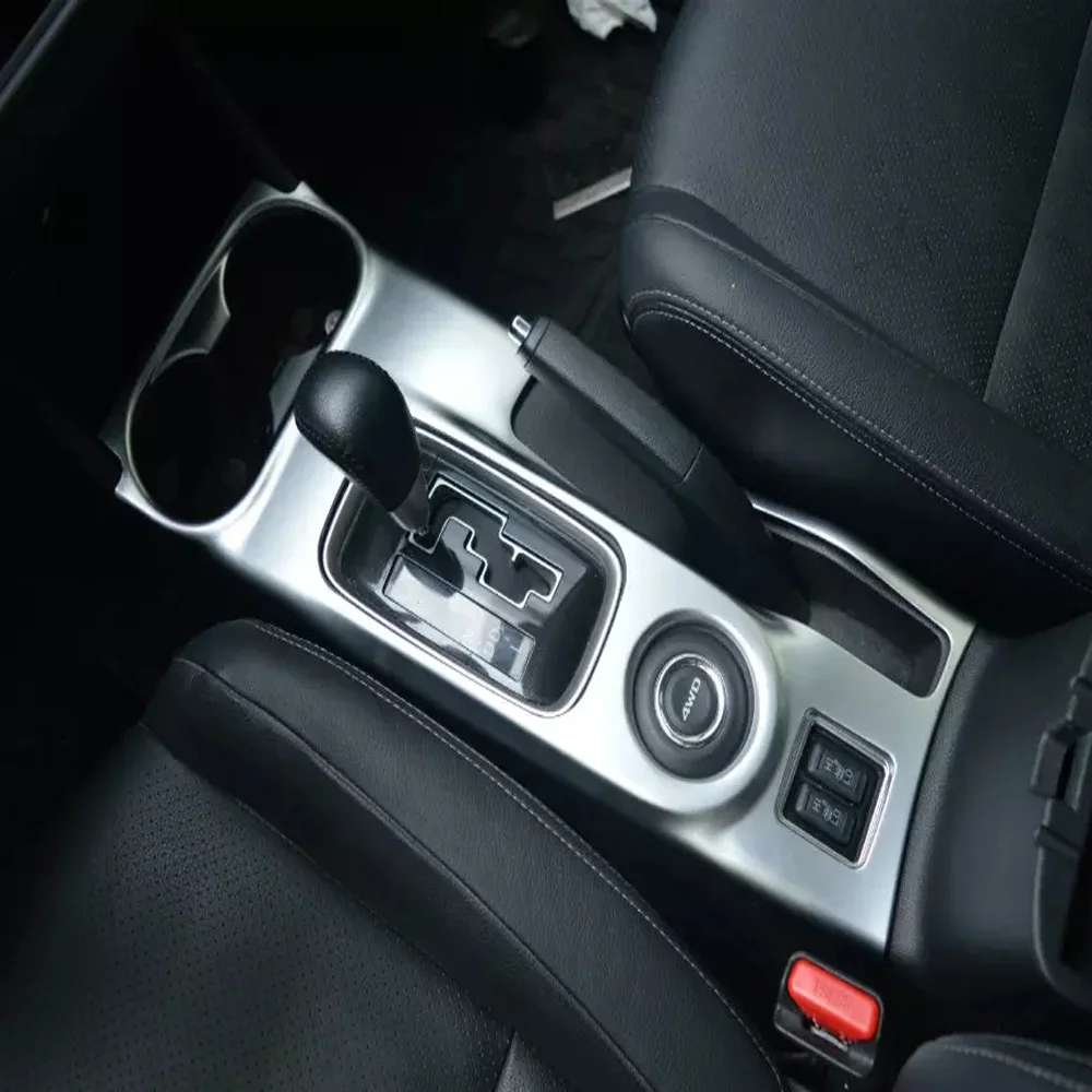 

For Mitsubishi Outlander 2016-2019 2020 ABS Matte Gear Shift Panel Cover Trims Car Decoration Interior Accessories Car Styling