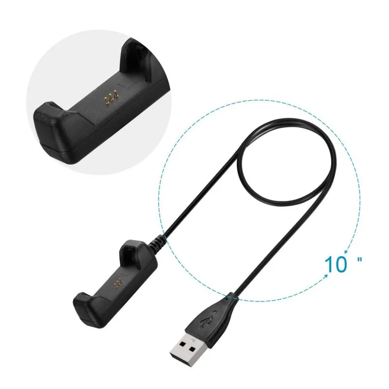Ak ll Bileklik arj Kablosu Tutucu Kordon Tel Fitbit Flex 2 Saat arj 