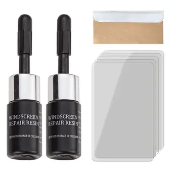 

Glass Nano Repair Fluid Kit for Cracked Car Windshield Repair Glue Fix Glass Q9QD