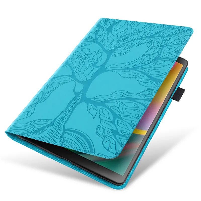 árvore emboss para samsung galaxy tab caso capa funda tablet para samsung galaxy tab um lite