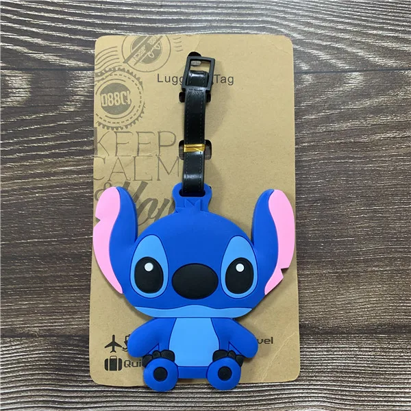 IVYYE Stitch Eeyore аниме аксессуары для путешествий багажная бирка на чемодан ID адрес портативный держатель тегов багажная этикетка Новинка - Цвет: see chart