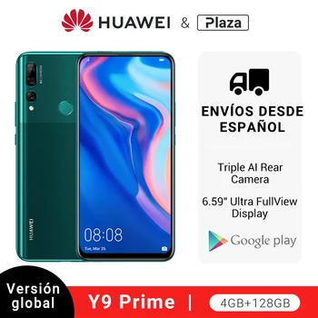 

Global Version Huawei Y9 Prime 2019 4GB 128GB 6.59 "Display Threefold AI Rear Camera 4000mAh Battery dual SIM 4G LTE Mode